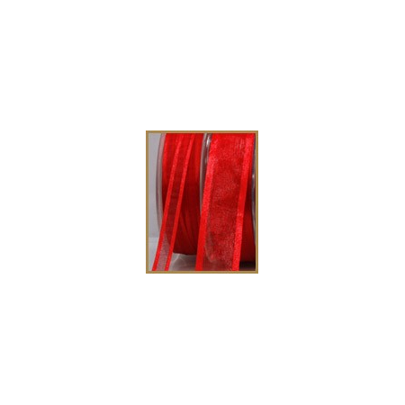 Ruban satin rouge 10mmX50M