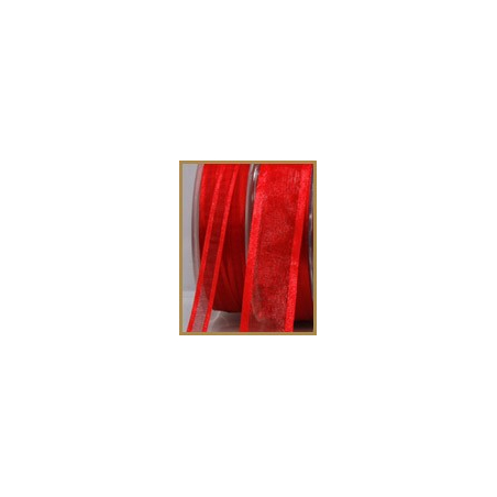 Ruban satin rouge 10mmX50M