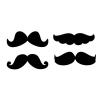 Stickers moustache