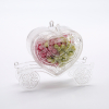 Carosse coeur en plexi transparent