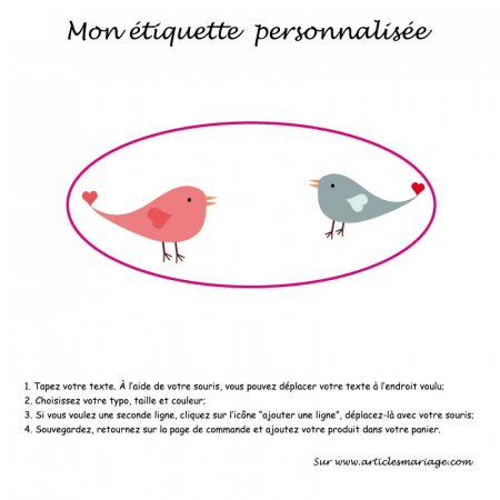 Sticker oiseaux