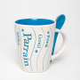 Mug Parrain avec cuillère