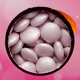 copy of Pink confetti candies