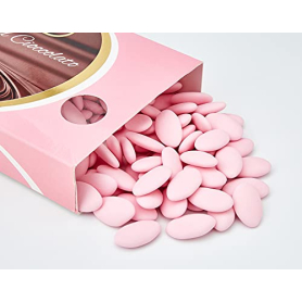 Dragées Chocolat Rose