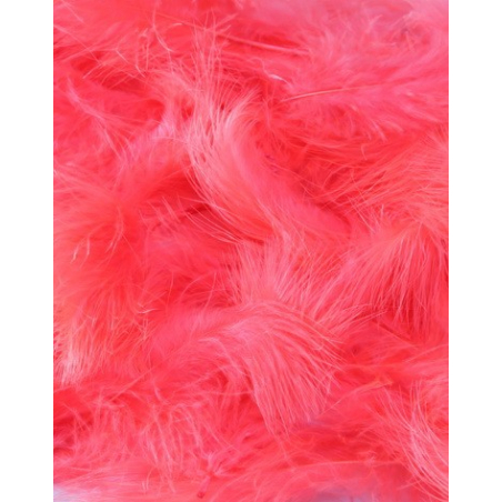 10 gr of PINK FLUO feathers