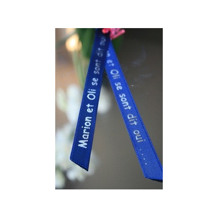 Ribbon with own text