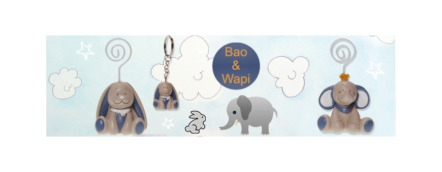 Les collections Noukies pour le baptême, la naissance, des figurines originales, Bao & Wapi, Anna Pili, Victor Lucien